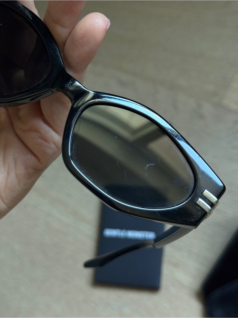 GENTLE MONSTER Ghost Black Frame Sunglasses Zeiss lenses - Picture 8 of 15